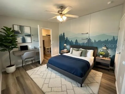 Guest Bedroom #2-Virtually staged