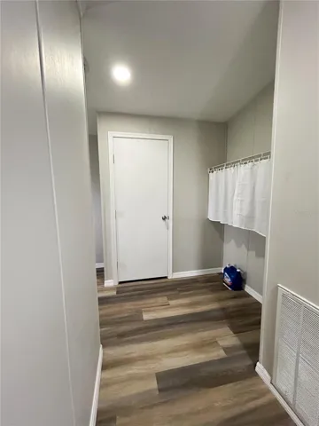 Side exit door