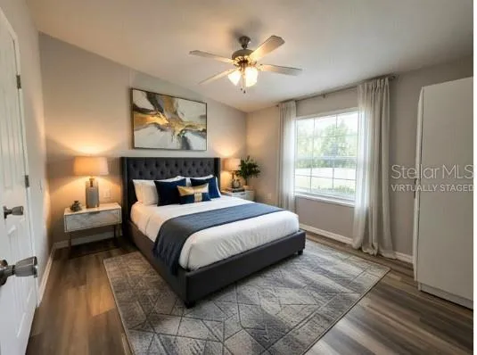 Guest Bedroom #1-virtually staged