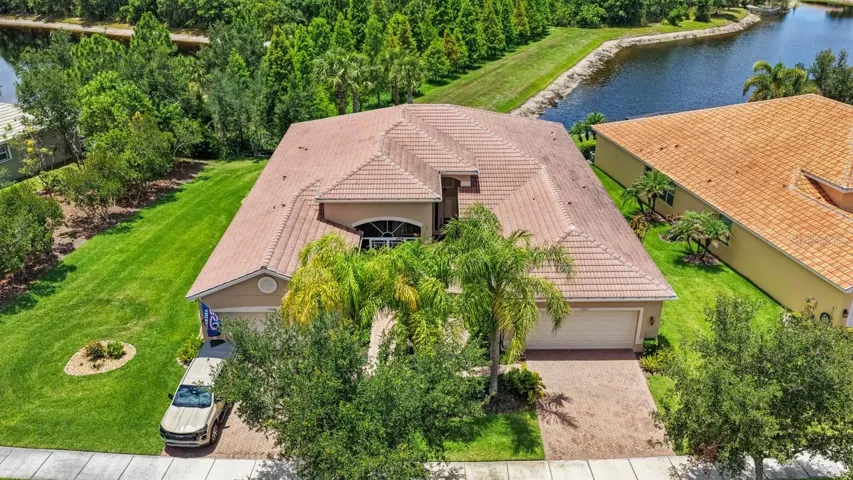 House is on the right