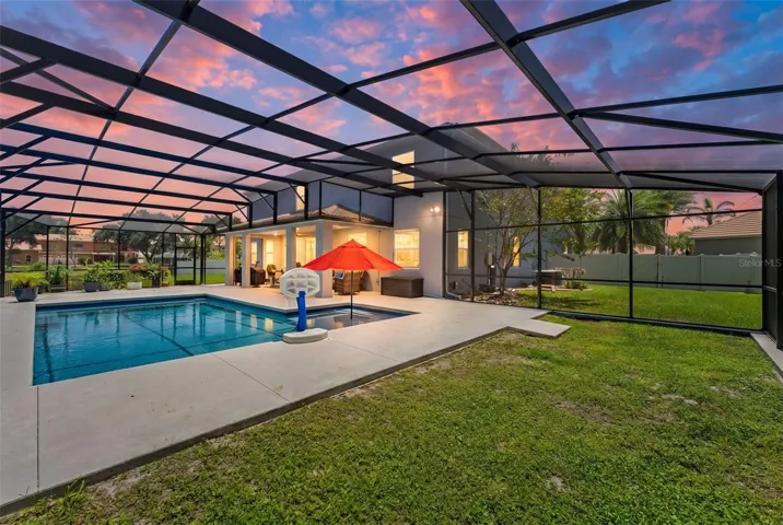 Rear Exterior/Pool