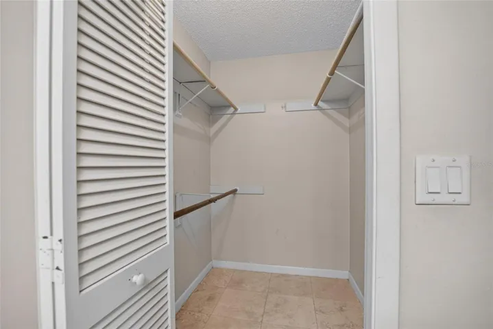 Walk-in Closet in Primary Bedroom