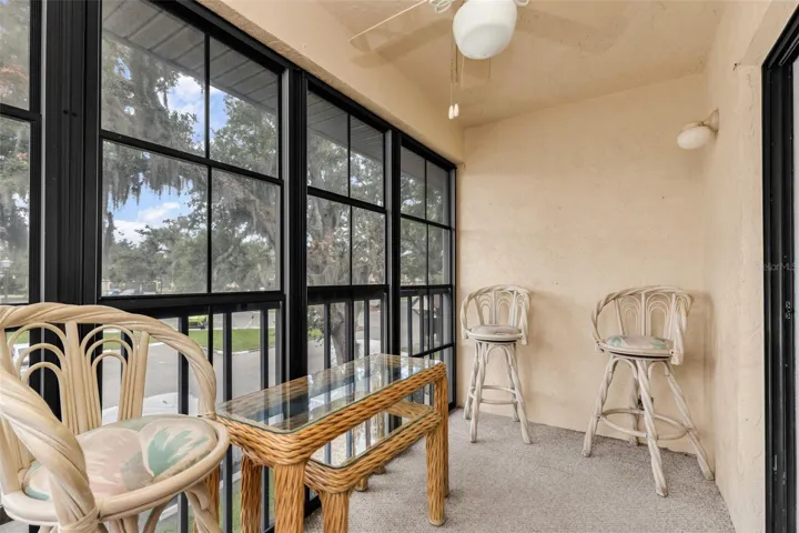 Enclosed balcony