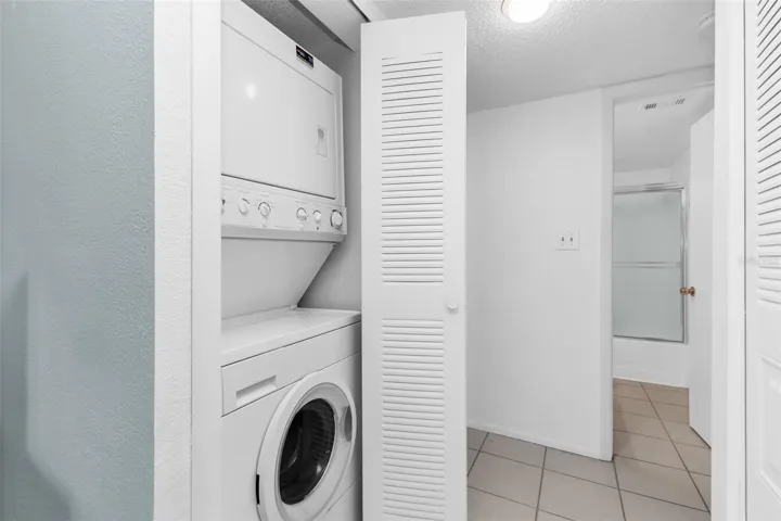 Indoor washer/dryer combo