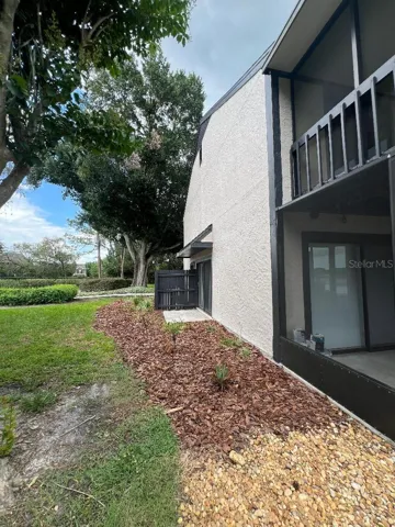 Side of house view from the back