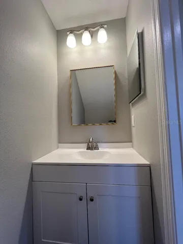 Downstairs guest bath.