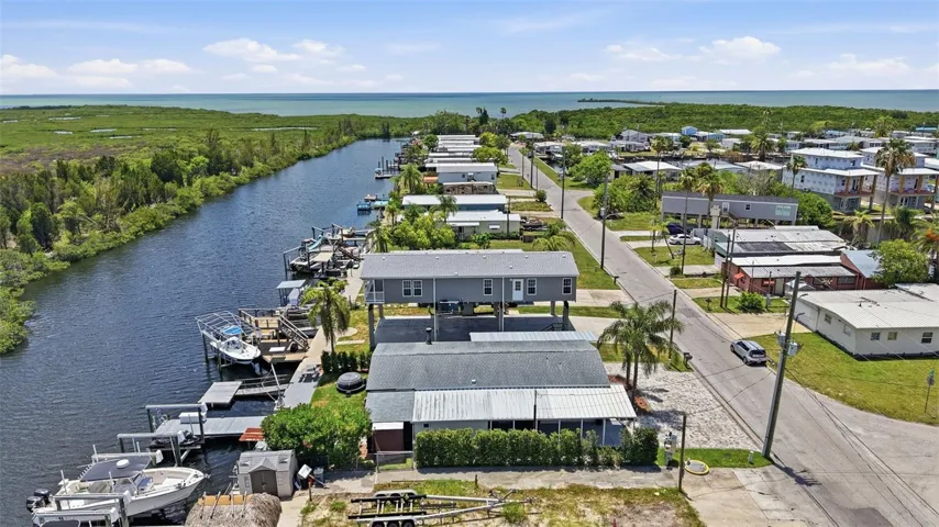 Yes, that is the Gulf your seeing over the Nature Preserve, just doesn't get any better than this!