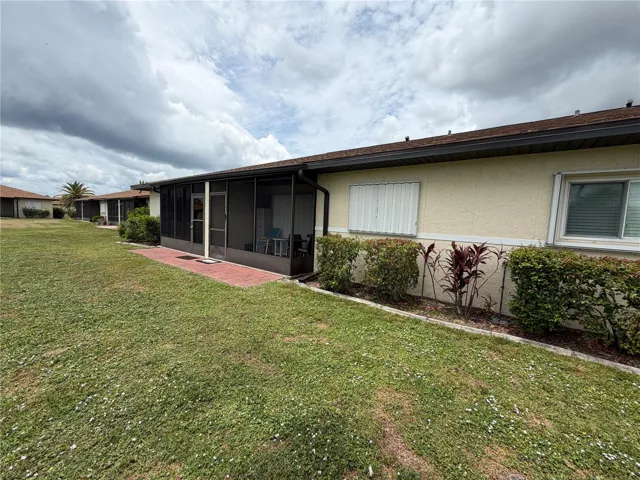 Rear of Unit, Hurricane Shutters
