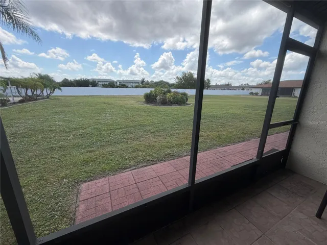 Lanai with Lawn Views
