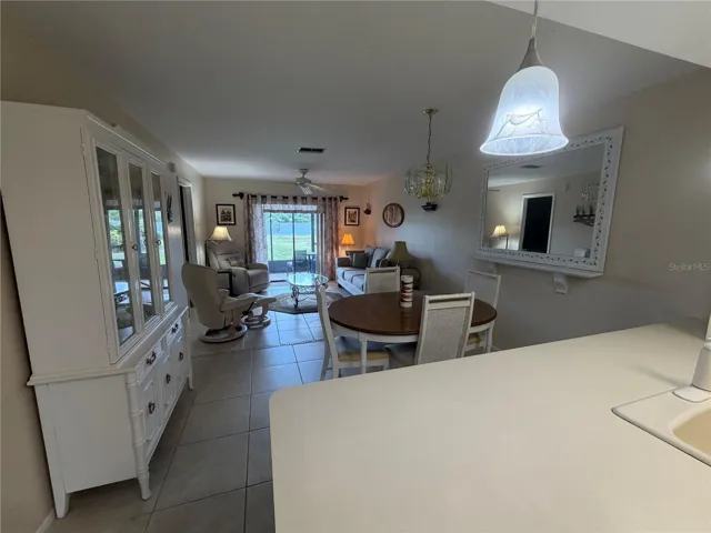 Breakfast Bar opens to the Dining/Living Room