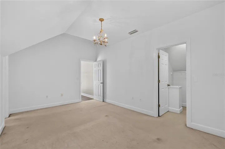 LARGE WALK IN CLOSET IN GUEST ROOM # 1