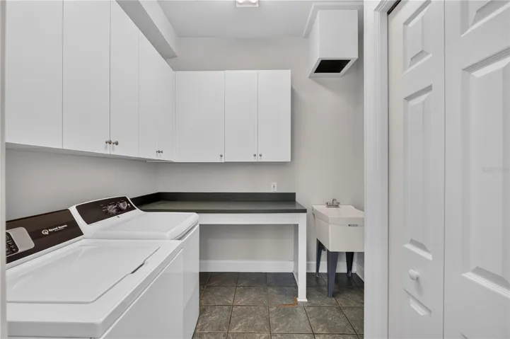 LAUNDRY OFF OF KITCHEN