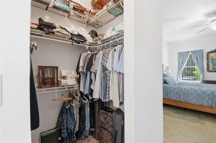 1 of 2 Primary Bedroom Walk in Closets
