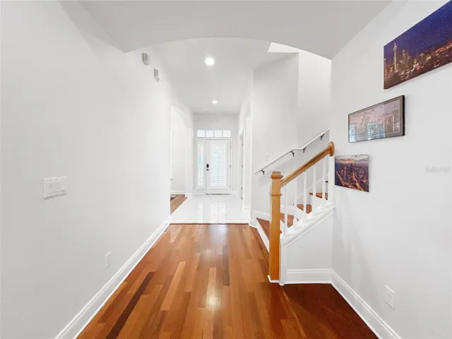 Stairs to second floor
