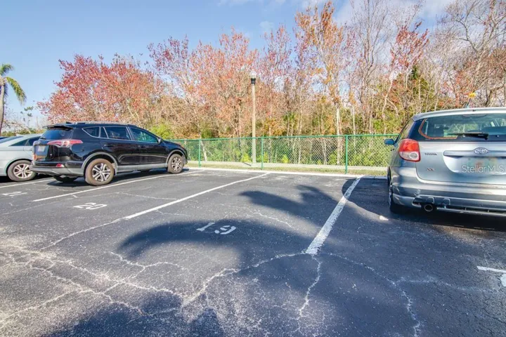 Parking spot.