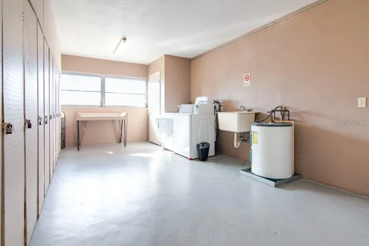 Laundry room (has since been painted.)