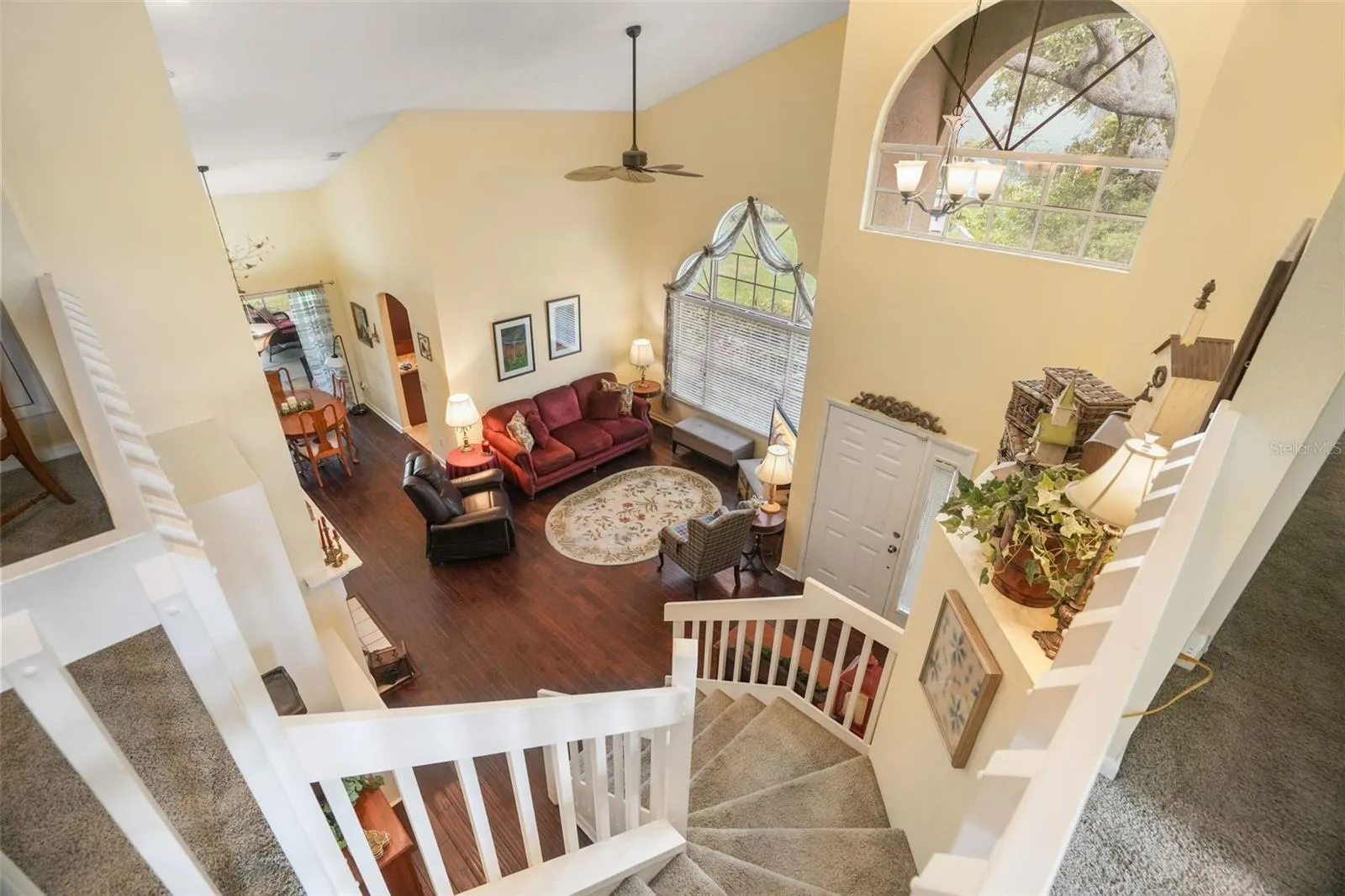 View from upstairs