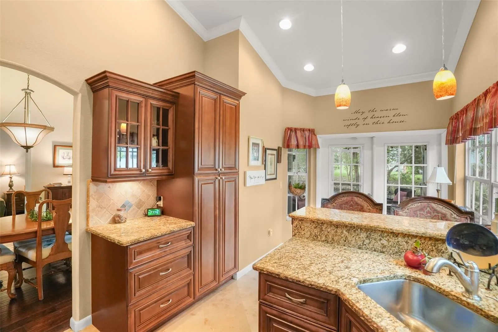 Built in pantry