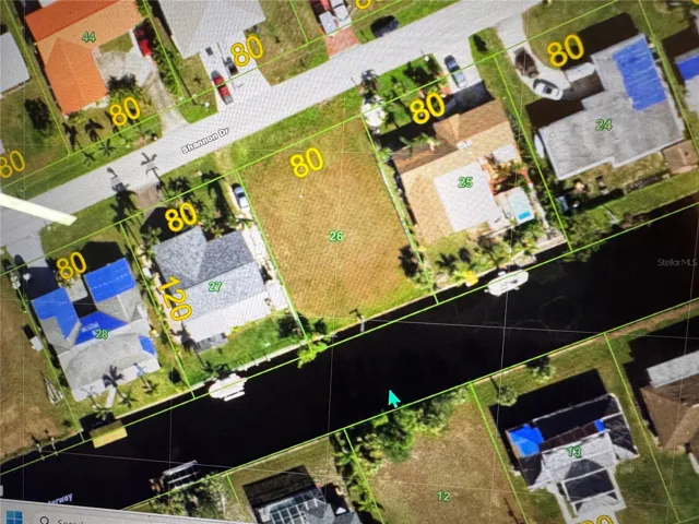 Aerial of 3016 Shannon St.