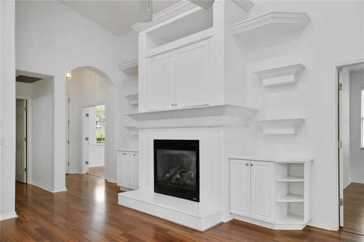Beautiful moldings and built ins