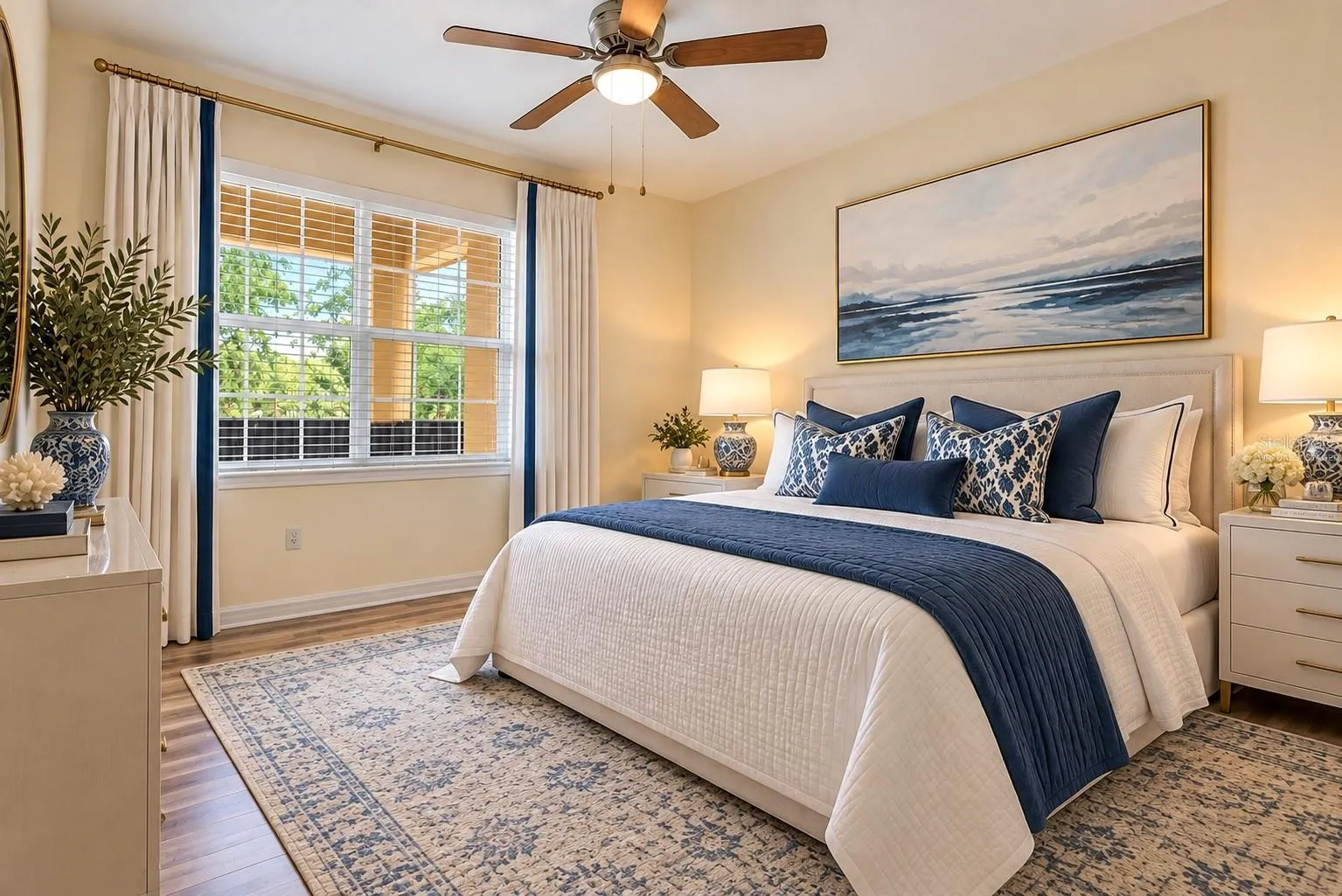 Bedroom Virtually staged