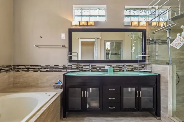 Master bathroom