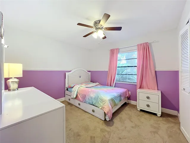 Front bedroom with newer carpet.