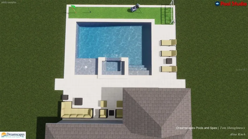 Conceptual Pool Rendering