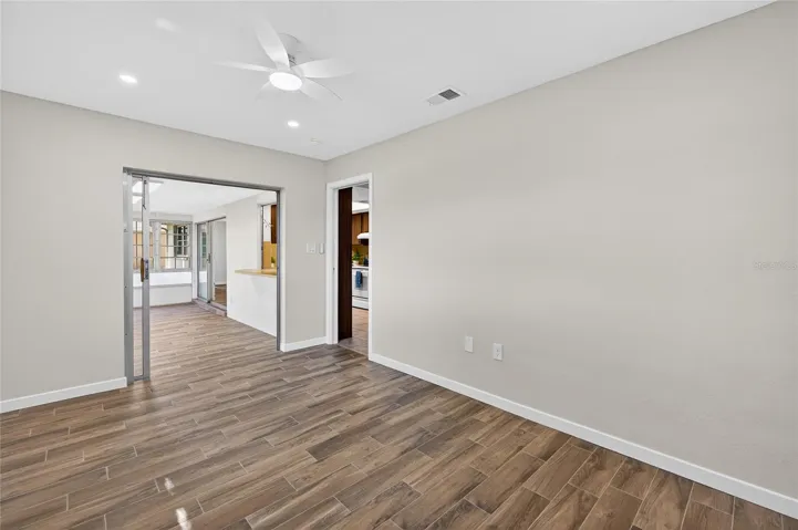Second bedroom with pocket sliding doors to lanai and ensuite bathroom!