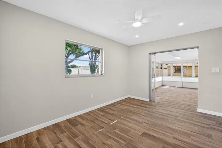 Second bedroom with pocket sliding doors to lanai and ensuite bathroom!
