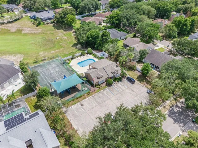 community pool and tennis courts just down the street