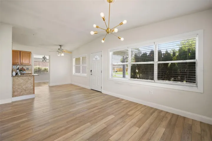 Living and dining area