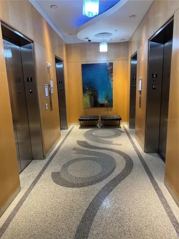 4 high speed elevators