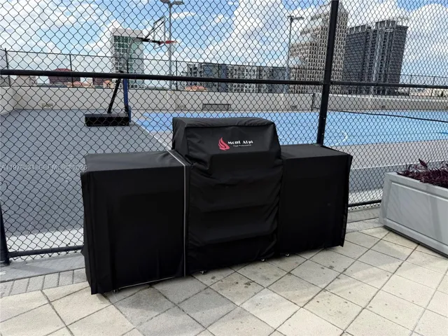 Community BBQ grill