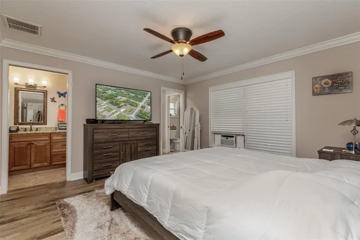 Master Suite to Master Bath and Closet