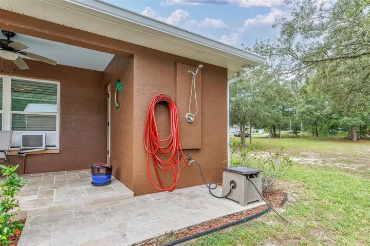 Outside Shower!