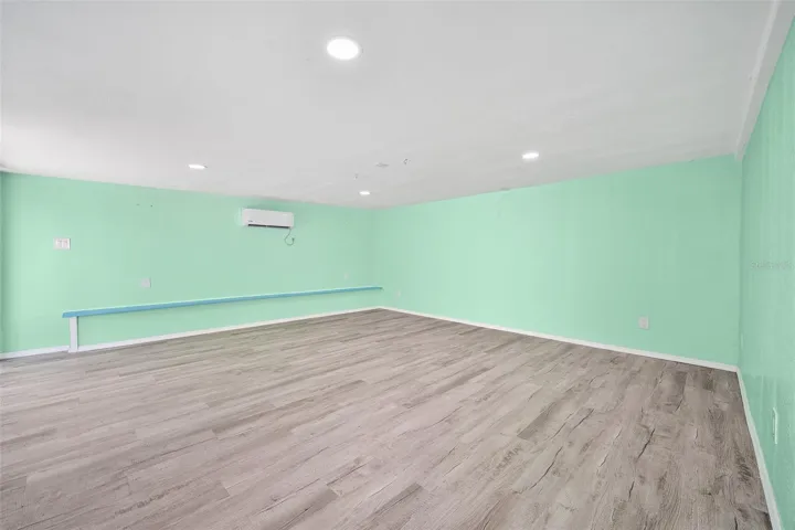 Bonus room off family room
