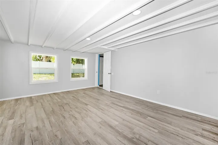 Family room, door to bonus room