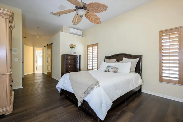 Primary Suite with dual closets