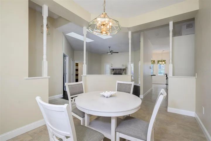 Open to Living Spaces