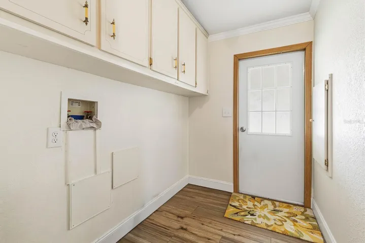 Laundry area