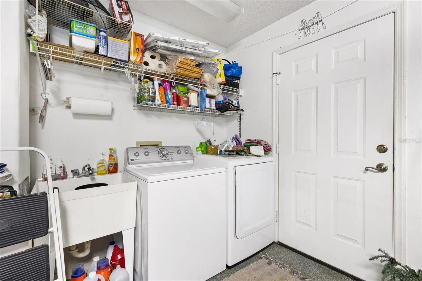 Laundry in Garage