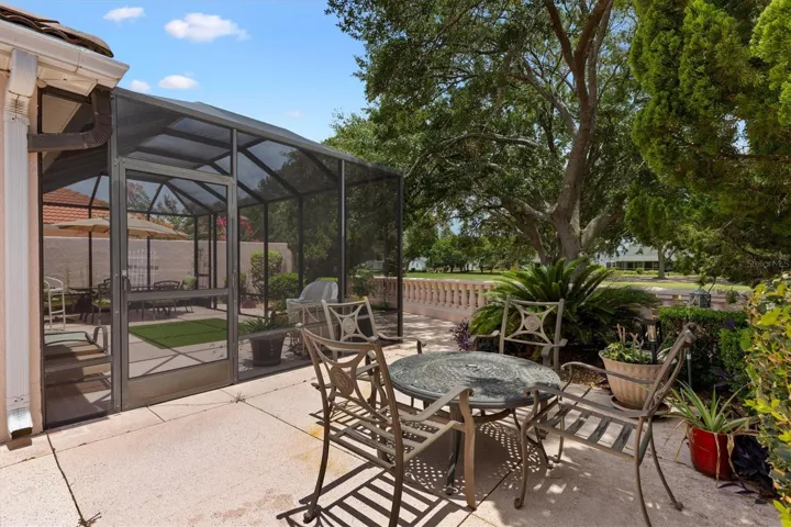 Courtyard with Golf Course Views