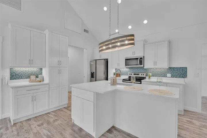 1057 Bayshore Rd, Terra Ceia FL 34250 MLS # A4697049Kitchen with coffee bar