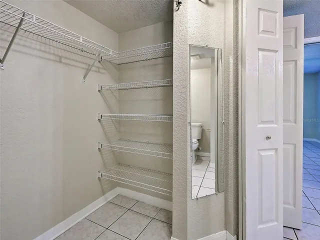 Large (!) walk-in closet in Primary Bedroom