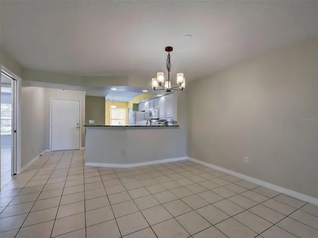 Looking from Living Area towards dining room and kitchen