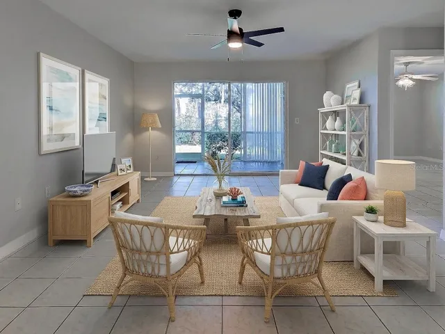 Staged Living Area