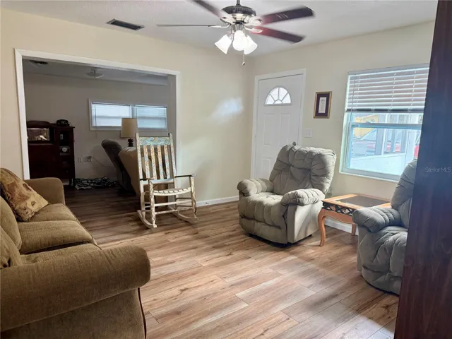 Family room looiking into living room
