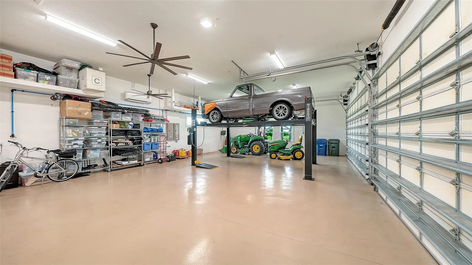 Oversized 4-Car Garage