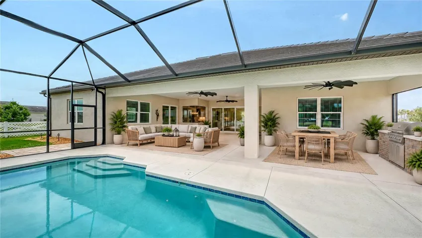 Virtually Staged Lanai